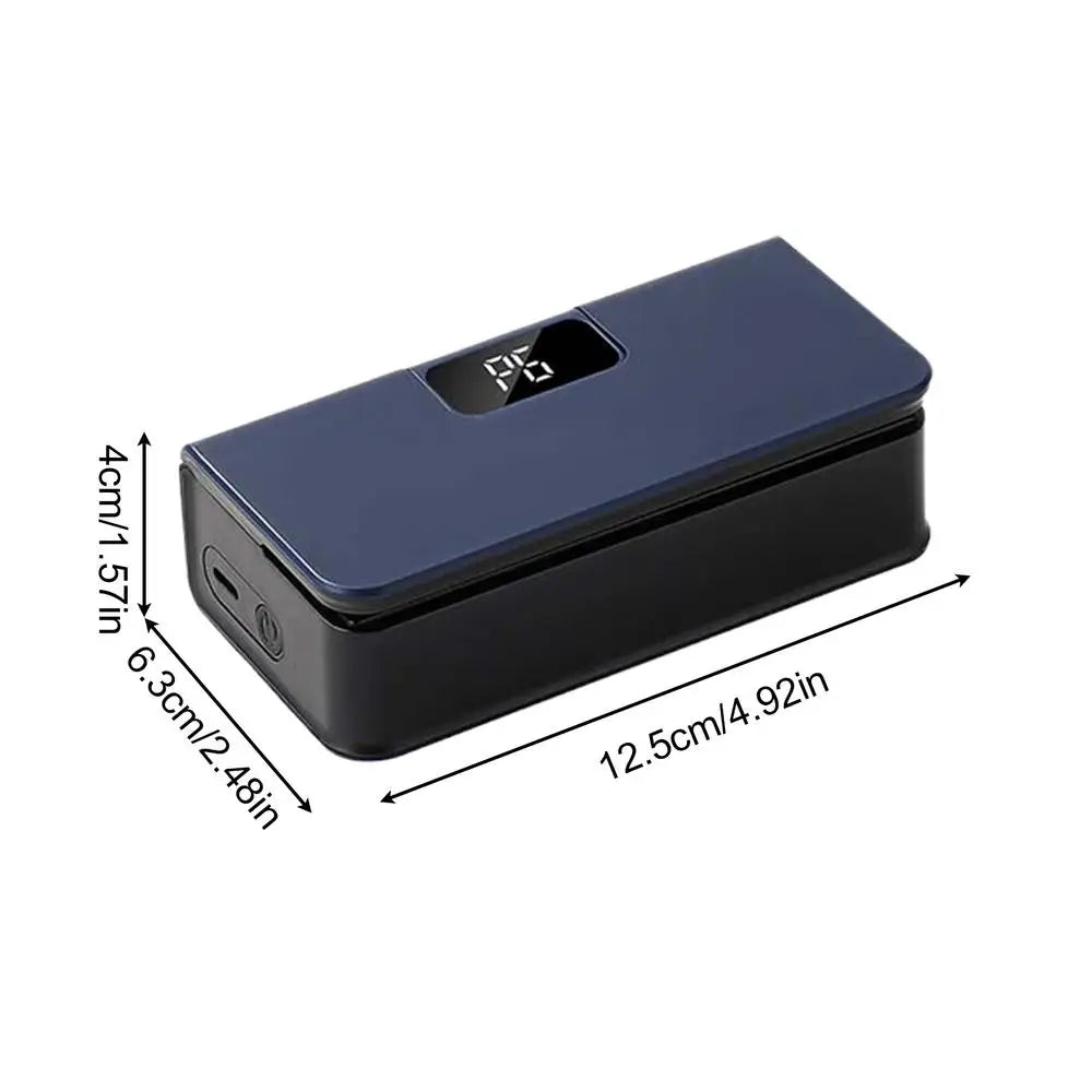 Bag Resealer 6-level Portable Rechargeable Magnetic Fast Heating Qme China Mainland Blue