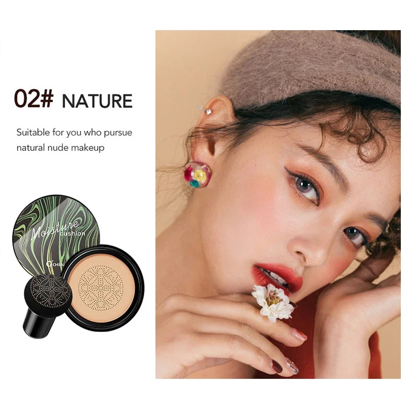 Ocheal BB Cream Air Cushion Compact Make Up Foundation Concealer Face Qme