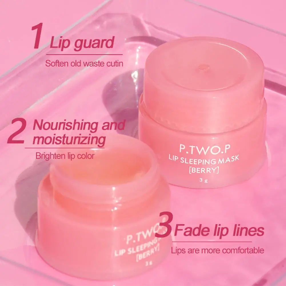 Jelly Lip Balm Fruite Fragrance Moisturizing Gloss Mask Base Makeup Qme