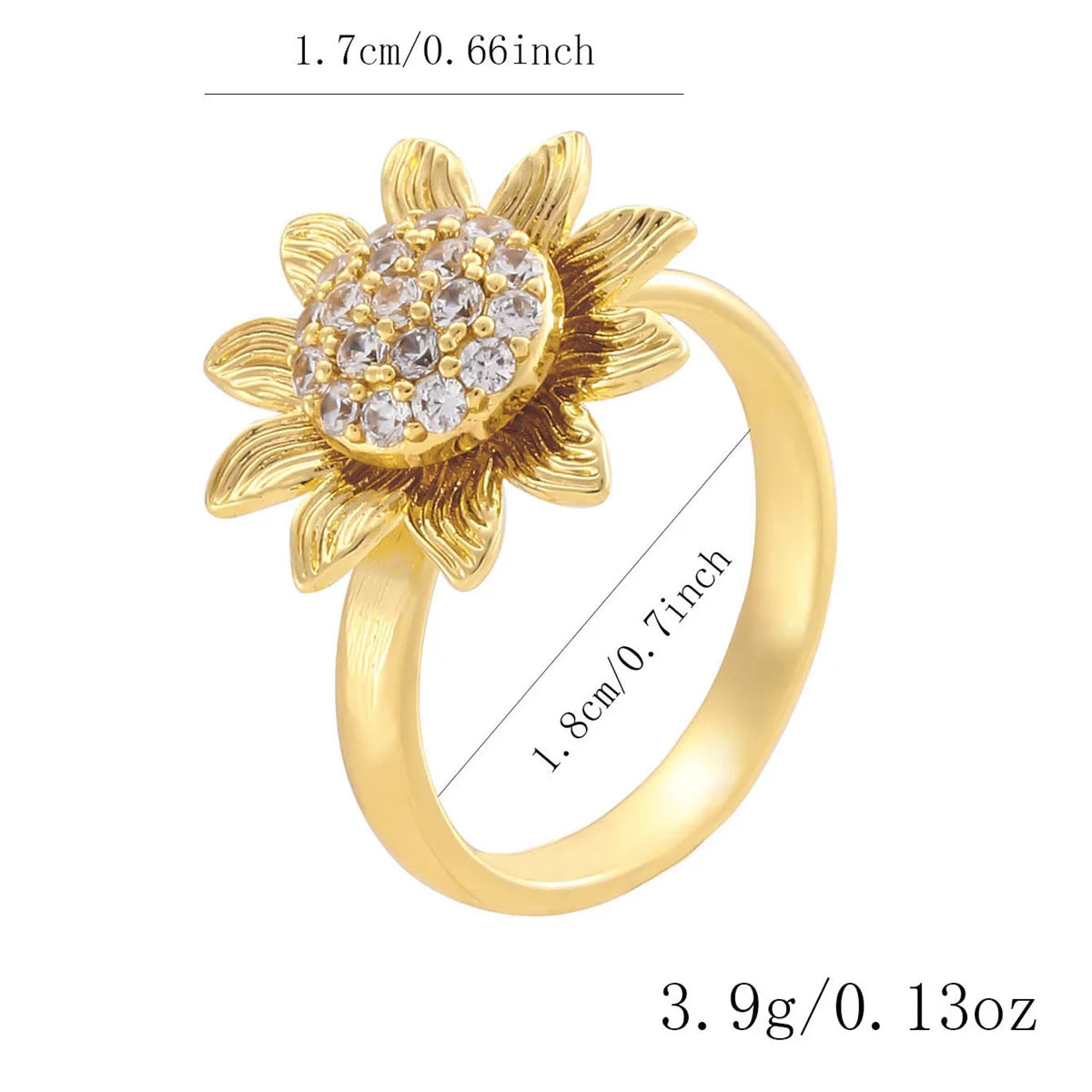 Luxury Rotating Anxiety Animal Rings for Women Spinner Fidgets Cute Flower Heart Dragonfly Anti Stress Ring Wedding Jewelry Qme 2 resizable
