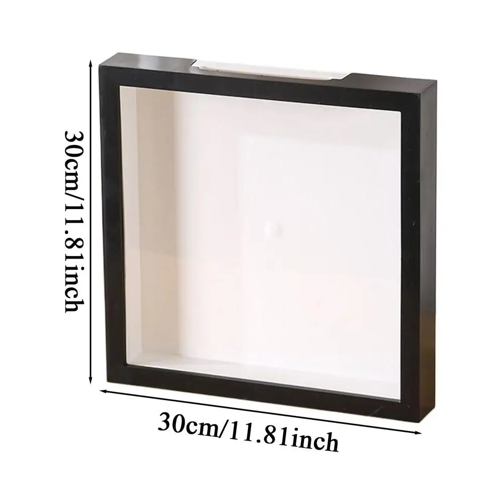 Shadow Box Slot Travel Ticket Card Memory Clear Display Case Home Qme China Mainland 02