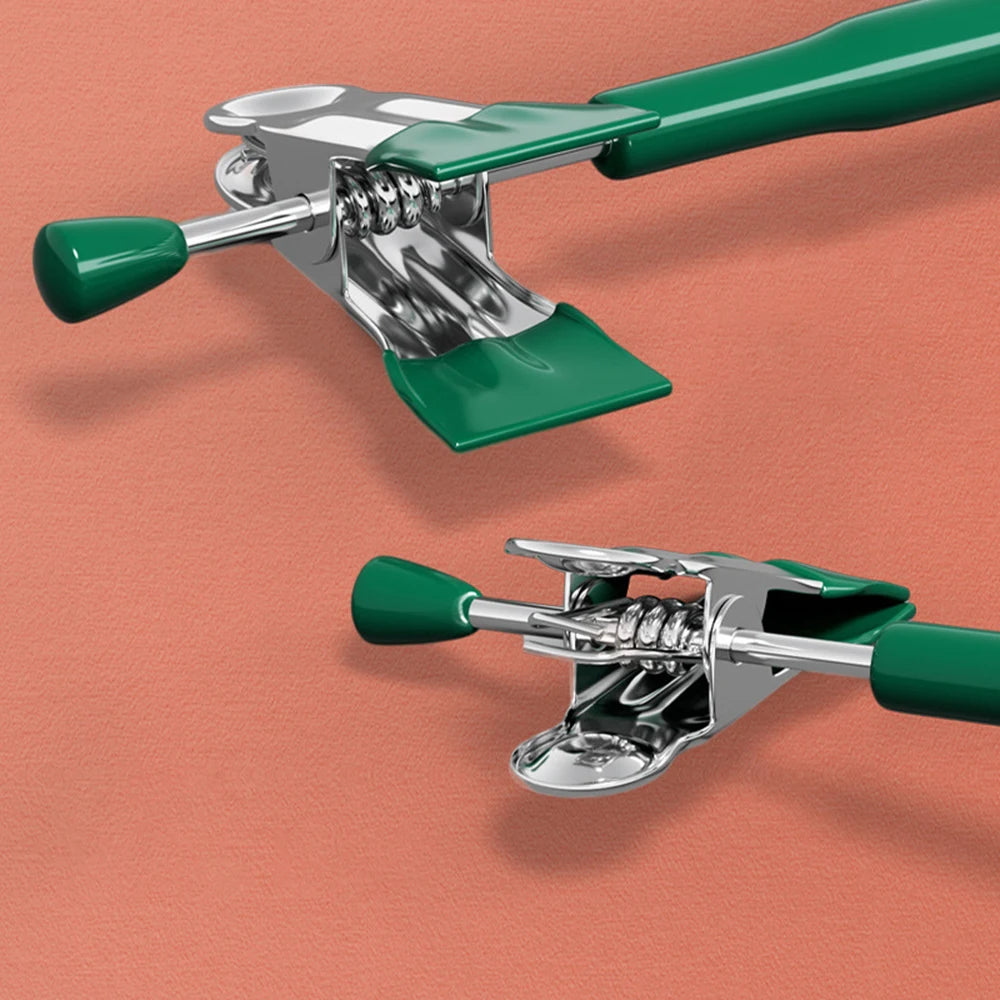 Adjustable Metal Hangers with Clips, Non-Slip Space-Saving for Pants/Skirts & All Garments, Keep Clothes Tidy & Organized Qme