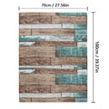 Decorative waterproof and moisture-proof self-adhesive wallpaper retro style home decor bedroom living room background wall Qme E 70cmx1000cm