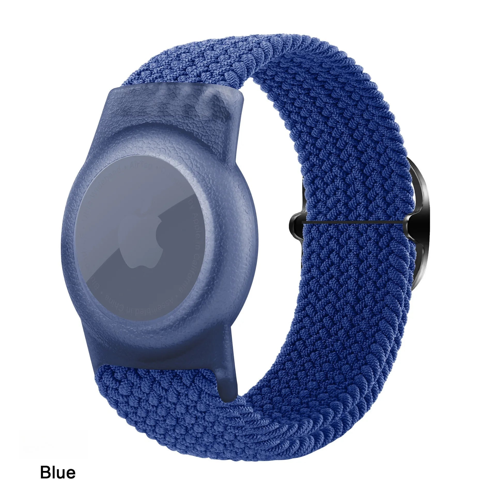 A Nylon Watch Strap for Apple Watch with Scratch-Resistant Protective Cover Replacement Accessory for Adults And Kids Qme blue