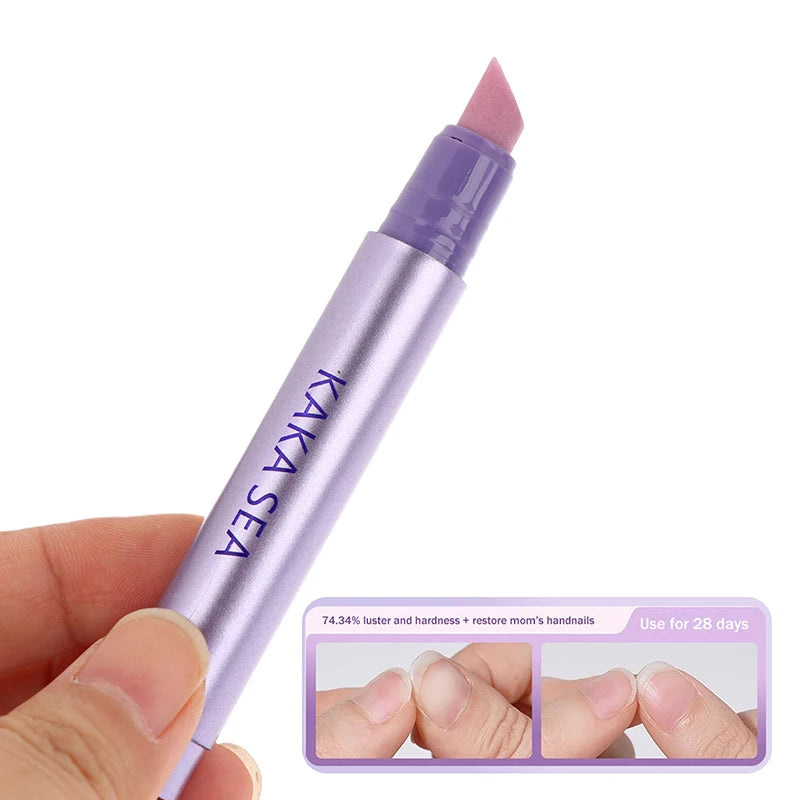 3In1 Ceramic Nail Pen Nourishing Cuticle Oil Moisturize Repair Qme