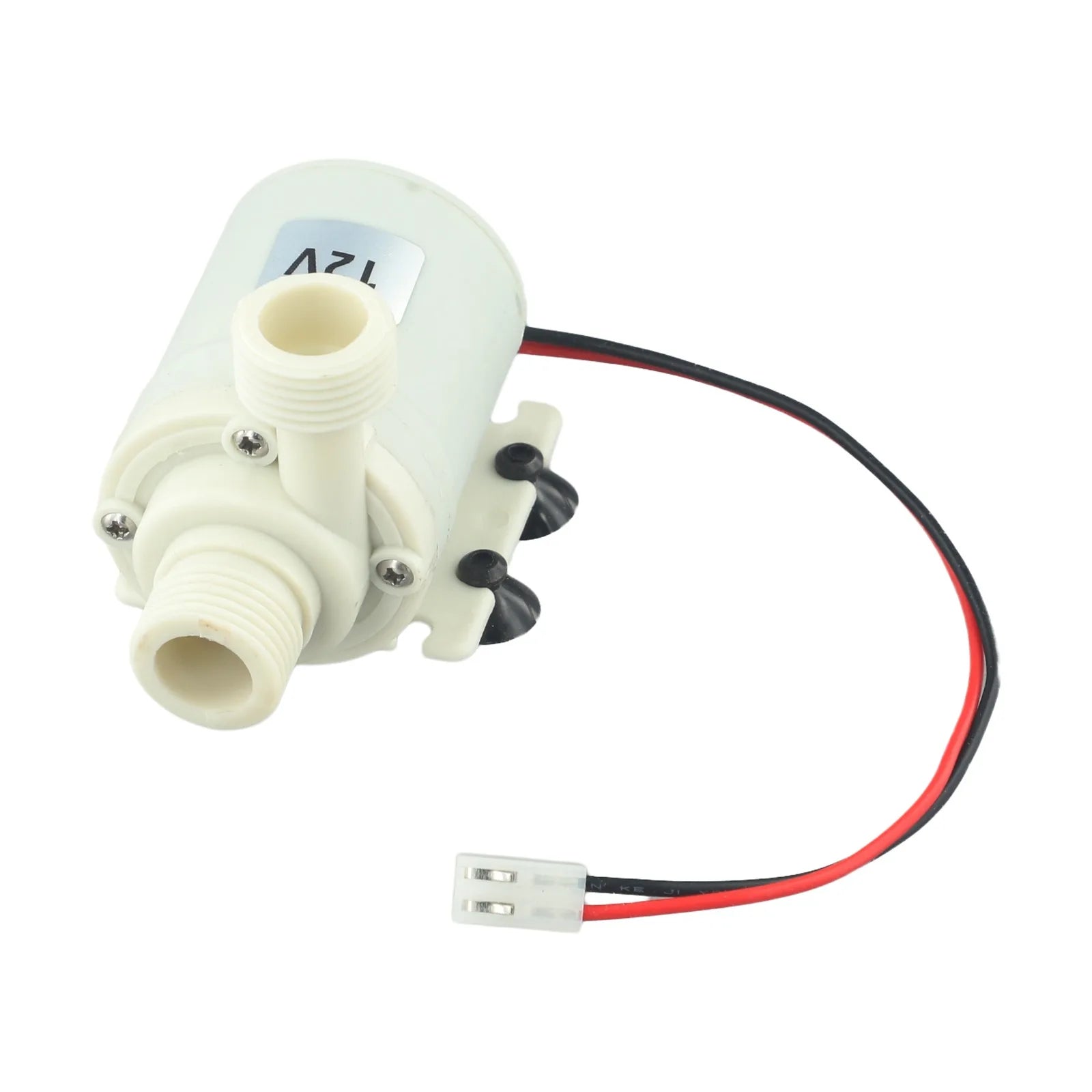 12V DC Water Pump Kit 1/2" NPT And For BSP Female Thead Quiet Solar Hot Water Circulation Pump With Brass Coupler And Clamp Qme
