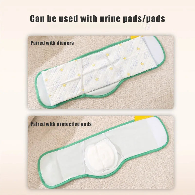 Cartoon male dog physiological pants, pet washable diaper to prevent harassment, estrus dog diaper pants Qme