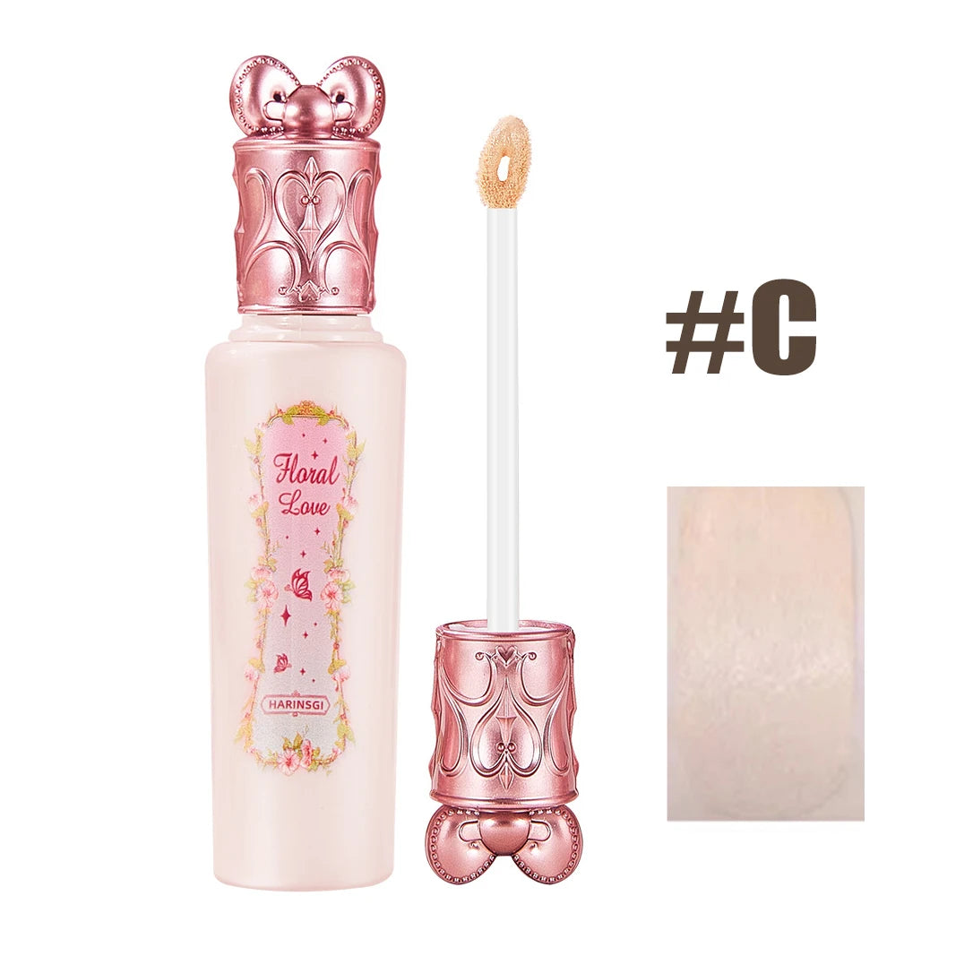 Pink Brightening Concealer Stick Waterproof Highlighting Liquid Moisturizing Concealer Cream Cover Acne Spot Dark Circles Makeup Qme C