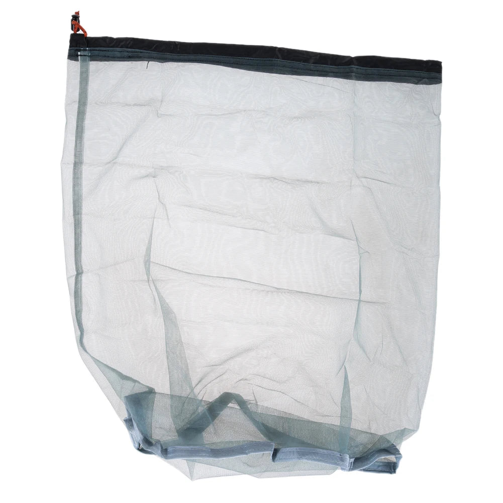 Ultralight Nylon Mesh Mesh Laundry Bag Ultralight Nylon Mesh Bags Traveling Organizer for Camping Travel Hiking Outdoor Sports Qme xxl