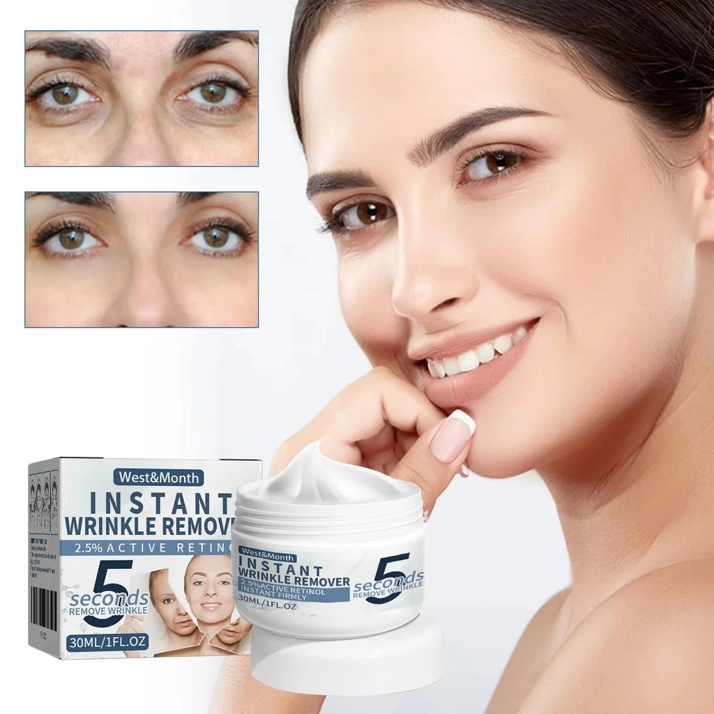 Instant Anti-wrinkle Face Cream Anti Aging Firming Lifting Fade Fine Lines Whitening Moisturizing Brighten Tighten Replenishes Qme