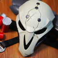 Steam Game OW Resin Mask Cosplay Overwatch Horror Death Gabriel Reyes Reaper Helmet Halloween Masquerade Party Costume Prop Gift Qme Death Mask