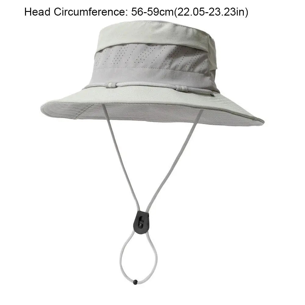 Sweet Color Blocking Sun Protection Bucket Hat Adjustable Visor Sunscreen Fisherman Hat Quick Drying Korean Style Sun Hat Hiking Qme