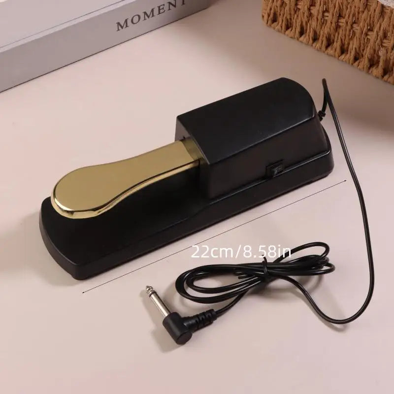 Sustain Pedal Polarity Switch MIDI Keyboard Synth Digital Pianos Qme