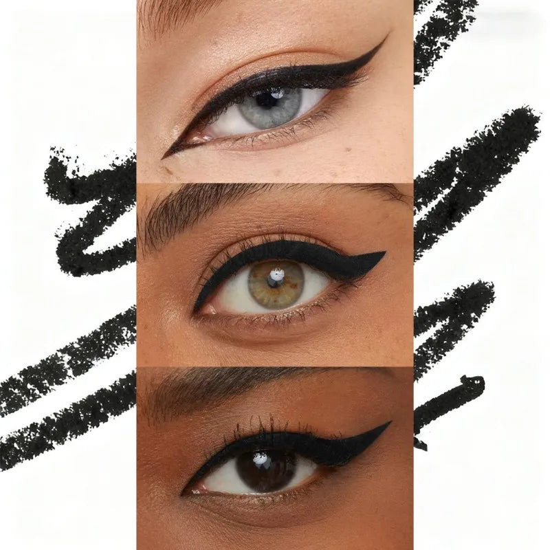 6 Matte Gel Eyeliner Pencils Waterproof Long Lasting Makeup Beginner Friendly Smooth Gel White Green Blue Brown Black Eyeliner Qme