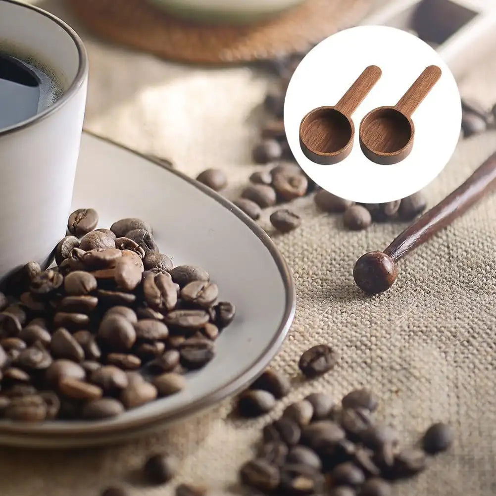 Coffee Spoon Grinding Measuring Ground Beans Tea Soup Cooking Stir Qme