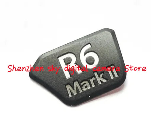 original R6 II LOGO Body emblem Logo name plate Repair part For Canon EOS R62 camera Qme Default Title
