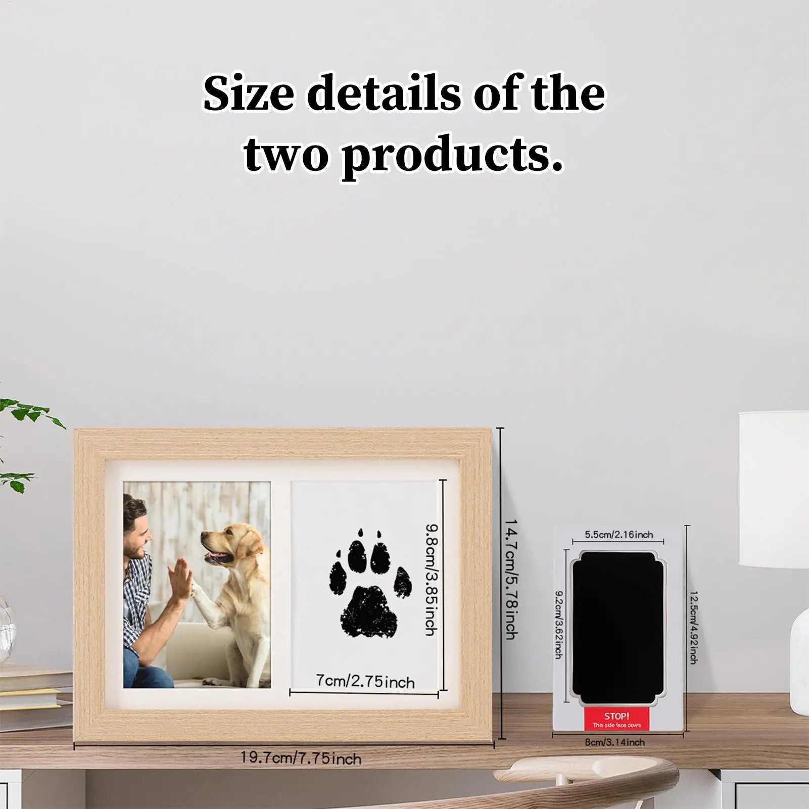 Cat Paw Print Impression Puppy Footprint Souvenir Owners Event Qme