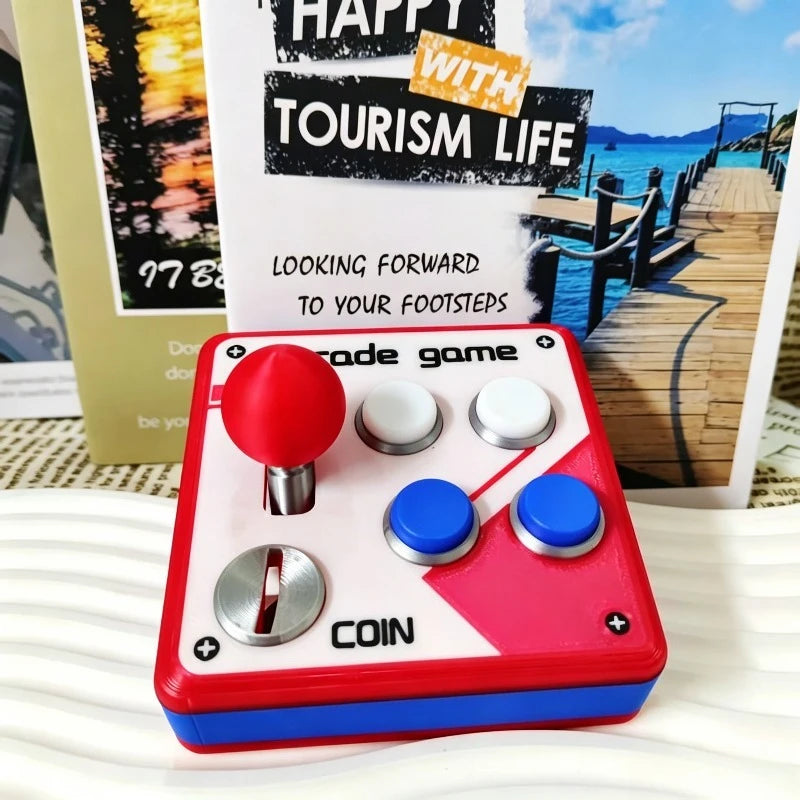 Retro Arcade Joystick 3D Printed Light Switch Cover 86 Wall Plate Qme Single