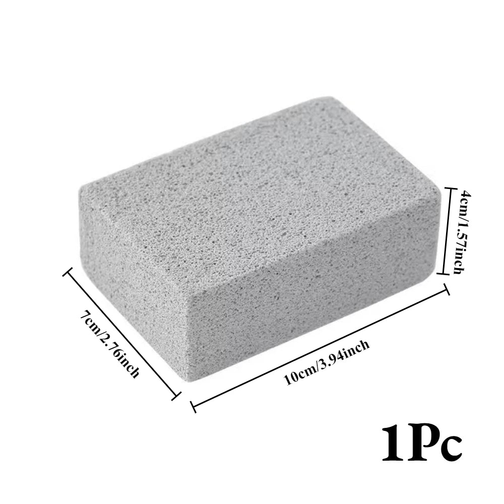 5 BBQ Cleaning Brick Small Grey Grill Plate Tool Grease Pumice Stone Qme 1Pc