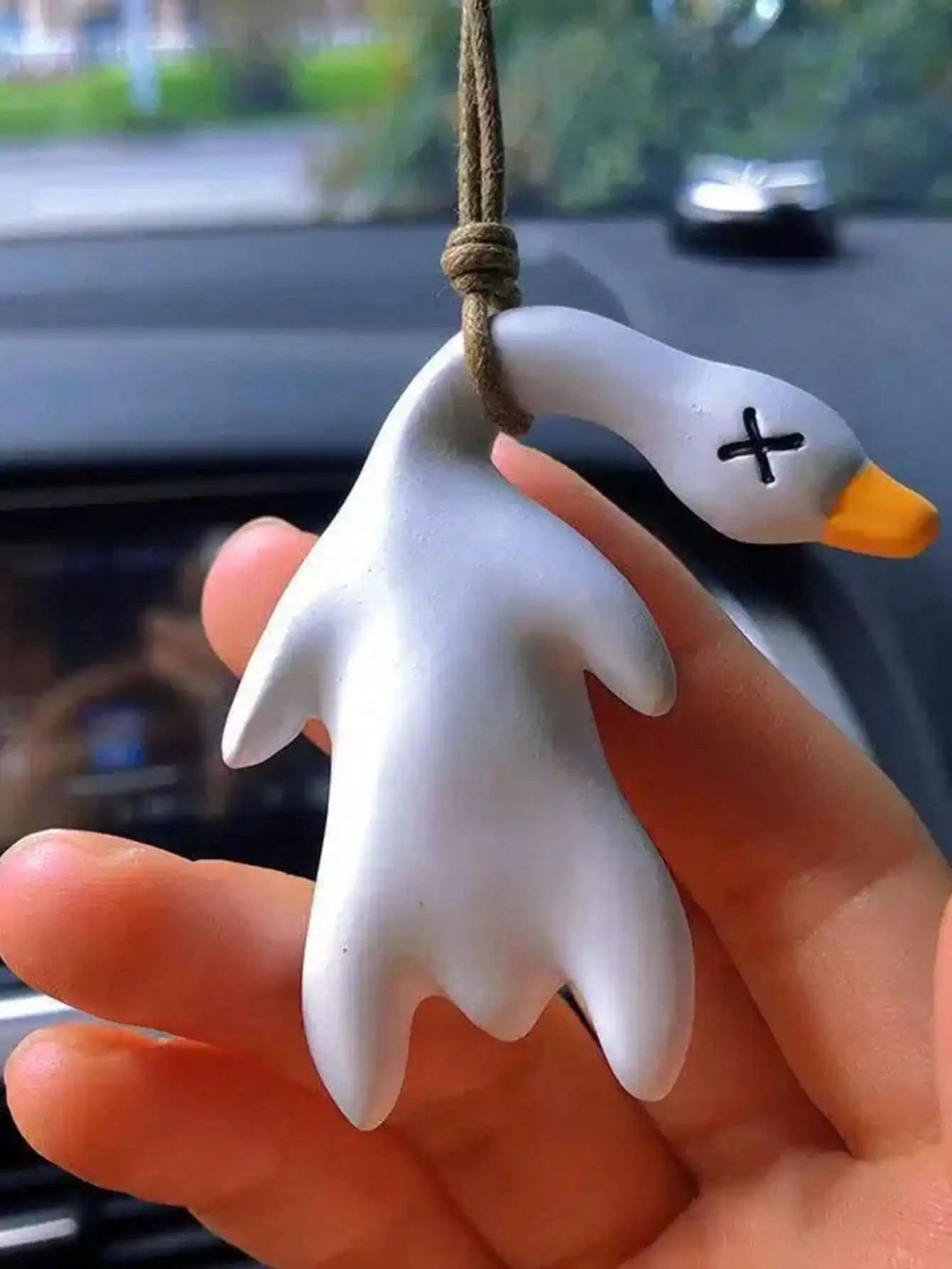 Interesting Changing Car Decor Roast Duck Pendant Changes Under Qme