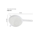 Coffee Filter Colanders Tools Plastic Fine Mesh Spoon Strainer Qme 18cm