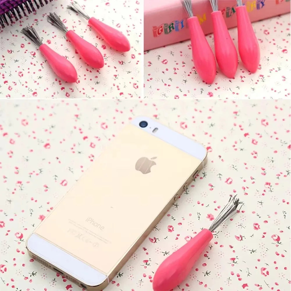 Comb Hair Brush Cleaner Plastic Metal Cleaning Remover Embedded Tool Qme