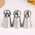 3 6 Cake Decorating Piping Tips Baking Supplies DIY Tool Beginners Qme 3Pcs