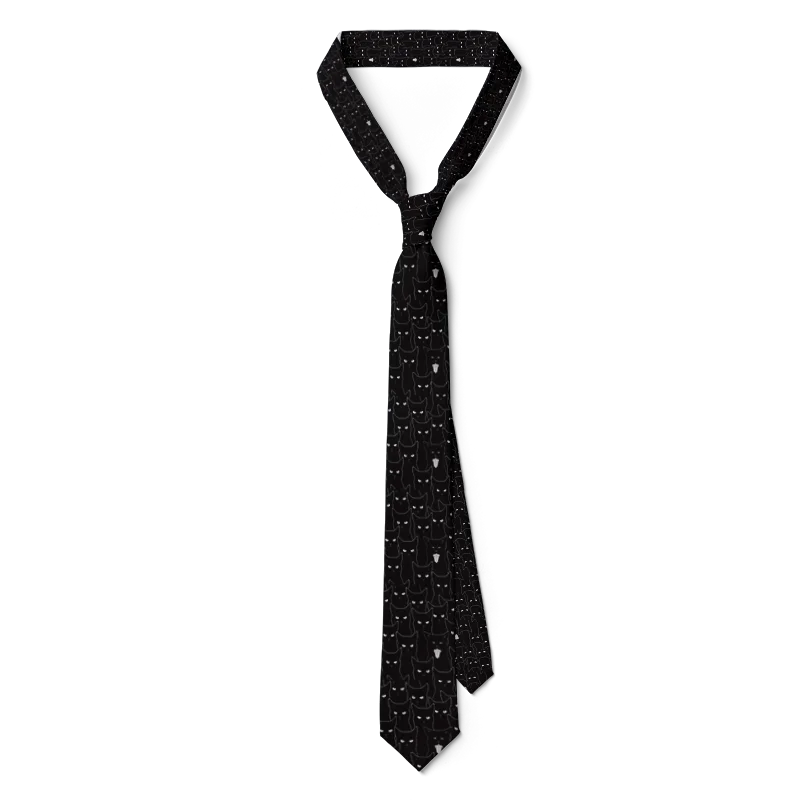 Fun Mathematical Formula Men's Tie 3D Printing Fashion Novelty Qme Style5 CN