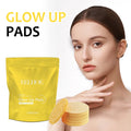 Turmeric Cleansing Pad Deep Clean Remove Dirt Oil Control and Soften Dead Skin Exfoliating Facial Pads for Acne-Prone Skin Qme Default Title