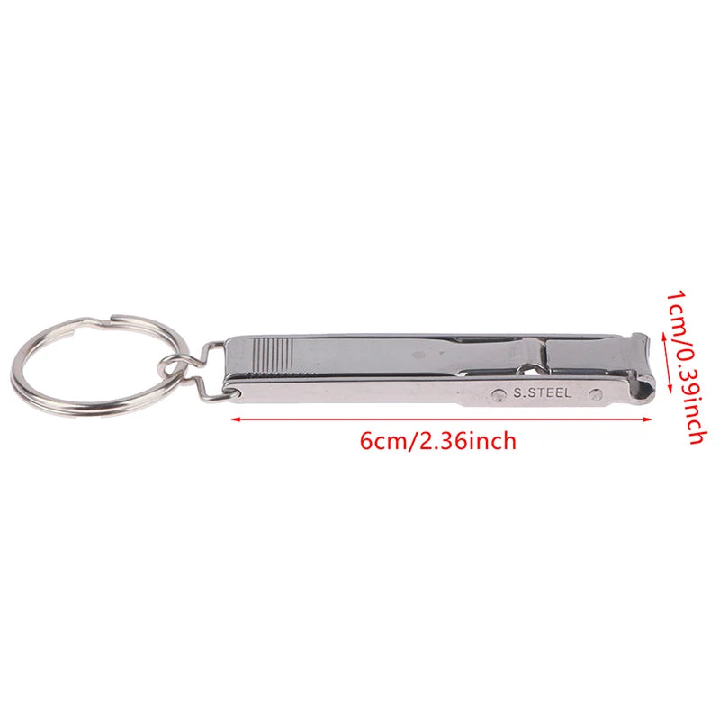 Ultra-thin Collapsible Nail Clippers Portable Stainless Steel Qme