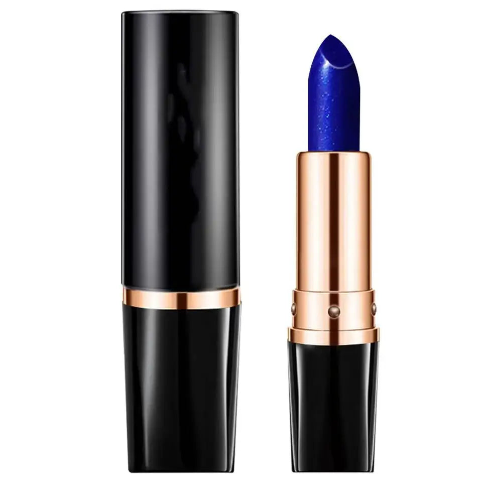 Changing Lipstick Waterproof Blue That Turn Pinkwipe Turns Pink Qme B China Mainland