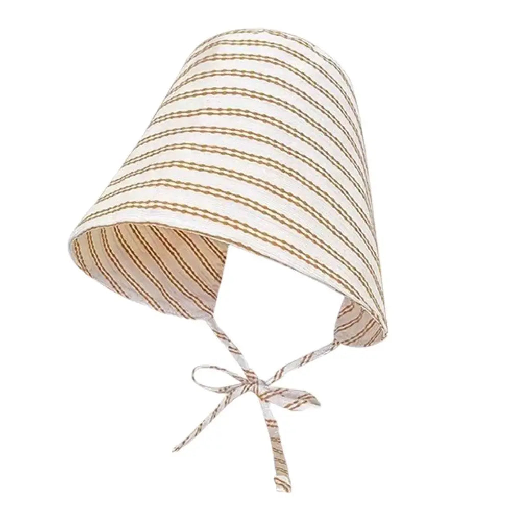 Fisherman Hat Bucket Hats Ponytail Sun Outdoor Panama Beach Cap Qme Khaki