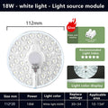 Versatile AC220V LED Round Panel Light Magnetic Suction Available Qme 18W white light