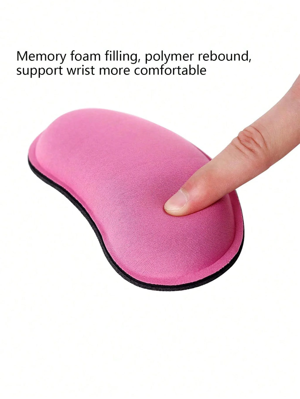 Memory Foam Mouse Wrist Pad Office Support Non-slip Bowl-shaped Hand Qme