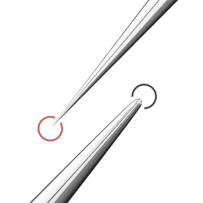 Blackhead Tweezers Precision Acne Removal Tool Facial Whiteheads Qme