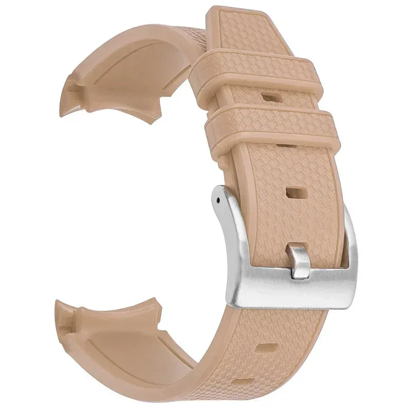Watch Band for Omega X Swatch Joint MoonSwatch Speedmaster Curved End Rubber Silicone Strap Women Men Soft Sport Bracelet 20mm Qme BrS 20mm