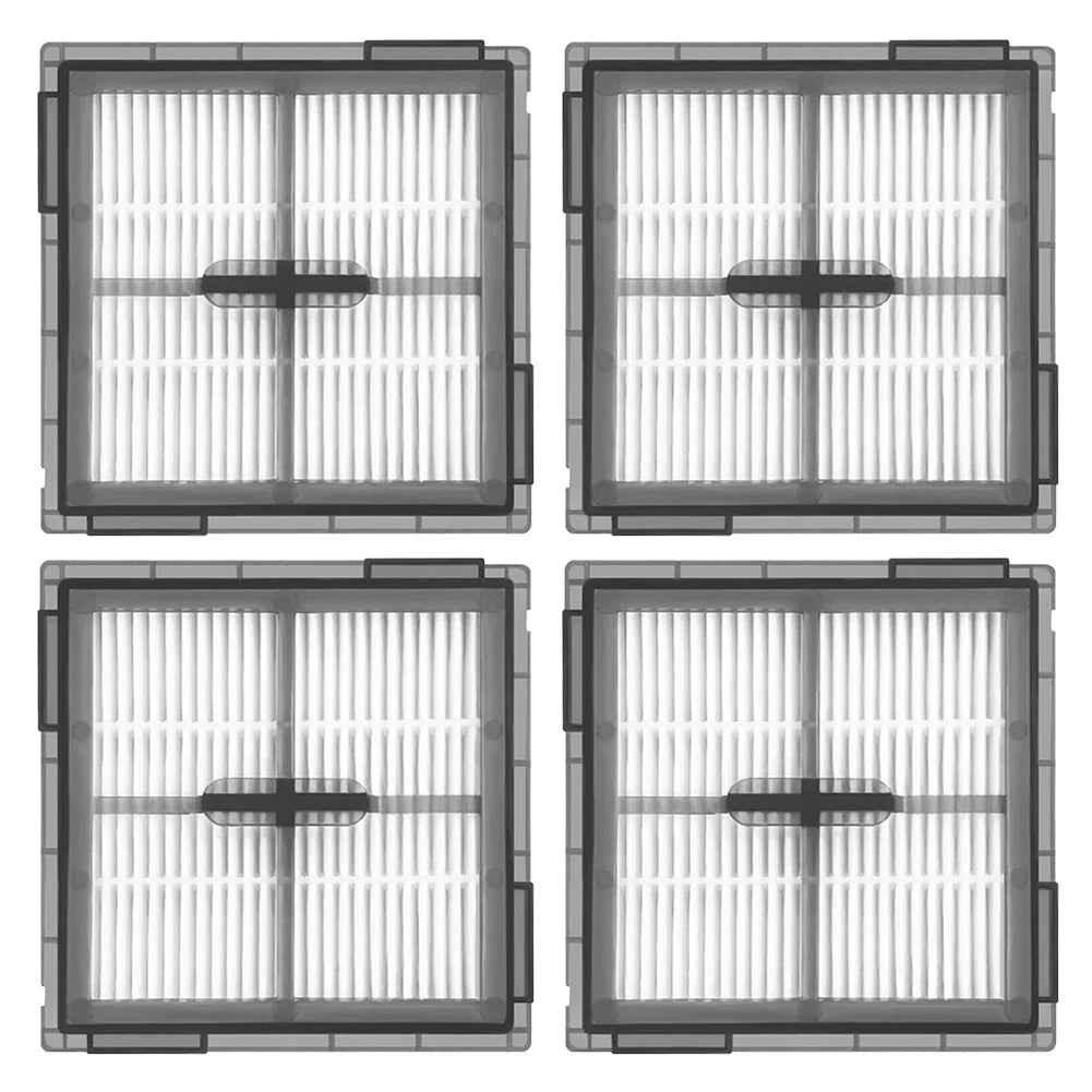 2/4 Pcs HEPA Filter Attachment For Roborock Q10 S5 / Q10 S5+ / Q10 VF / Q10 VF+ / Q10V / Q10V+ Vacuum Filter Accessories Qme 4 PACK