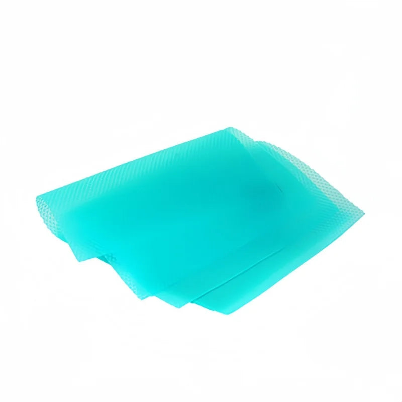Refrigerator Mat Waterproof Washable Mildew-proof Oil Cabinet Drawer Qme 4PCS blue 45 x 29cm