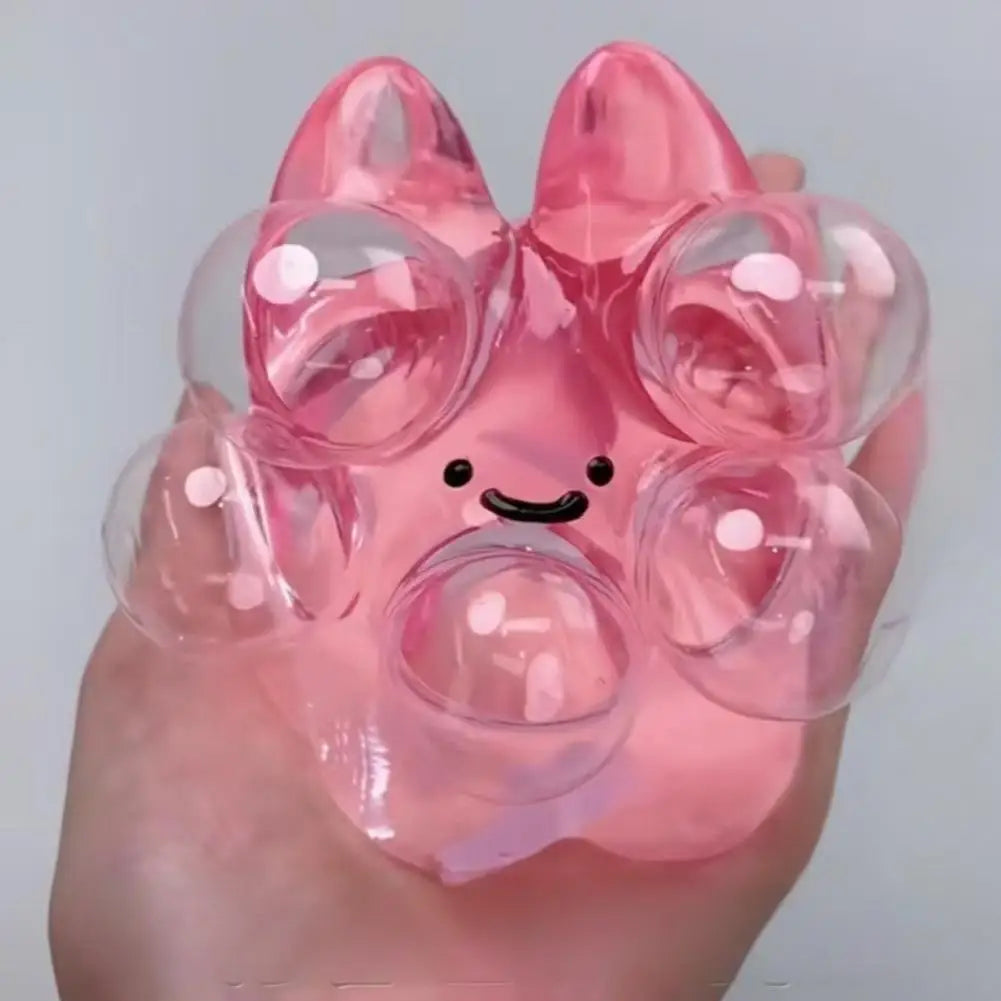 Squishy Toys Silicone Squeeze Toy Stress Relief Cute Soft Anniversary Qme E