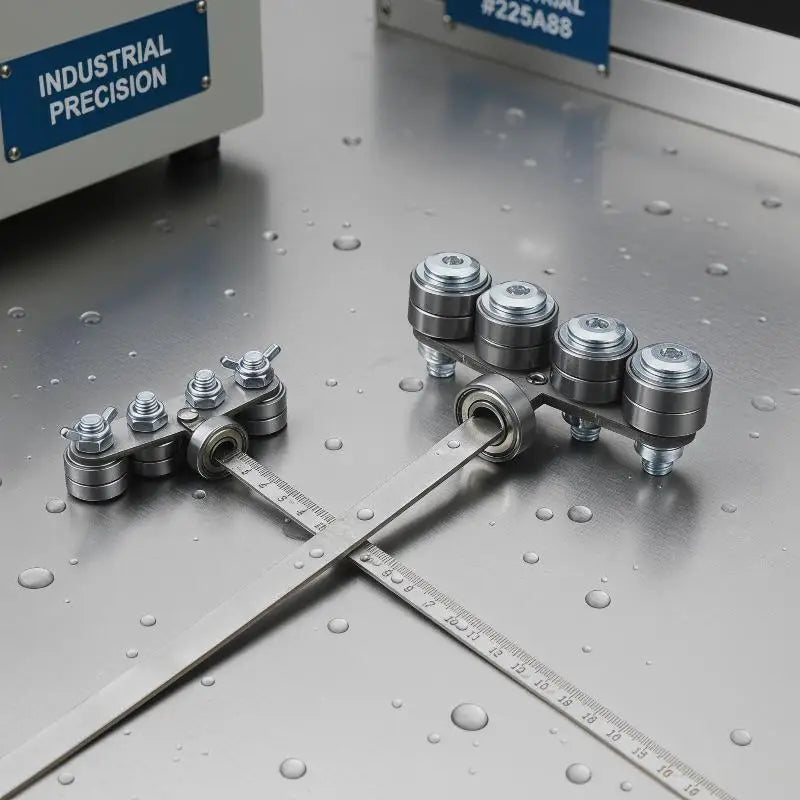 Stainless Steel Bearing Circular Saw Guide Rail Ruler Adjustable Qme