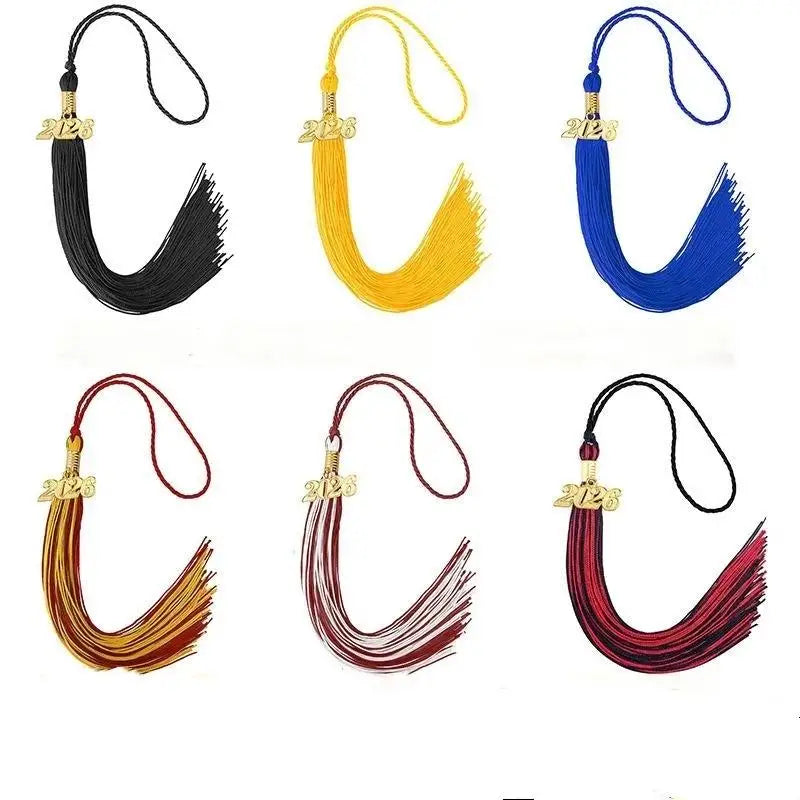 2026 Polyester Alloy Academic Tassel Hanging 10 Colors Pure Charm Qme