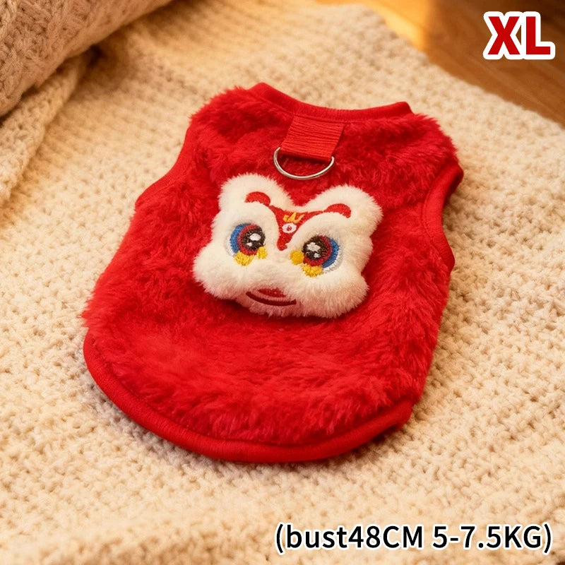Anti-shedding Pet Sweater Coat Cats Dogs Comfortable Vests Small Qme C XL