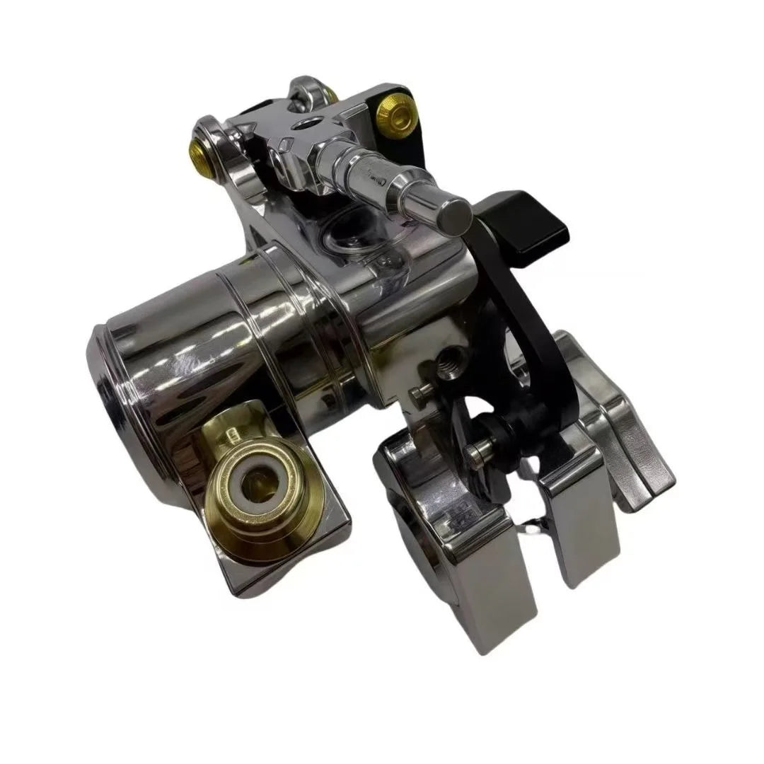 2026 NEW V6 PRO Direct Drive Rotary Tattoo machine Custom Powerful Coreless Motor Adjustable Stroke 3-5mm Tattoo Gun Qme Silver Unit