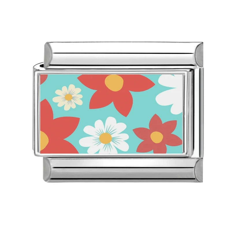 2026 Women's Ukiyoe Seawaves Mount Fuji Italian Charms Links Beads
