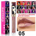 Gold Flash Liquid Lipstick Shimmer Lip Gloss Beauty Girl Diamond Glitter Lip Tint Waterproof Long Lasting Lipsticks Makeup Qme 05