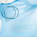 popular 925 Sterling Silver Round Hoop Earrings For Women lady 5/6CM Diameter wedding party Fashion Jewelry Couple Gift Qme 6CM