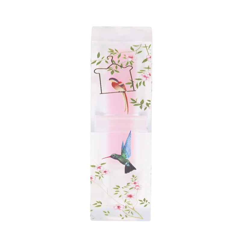 Small Square Lipstick Tube Empty Container Lip Balm Makeup Fresh Qme