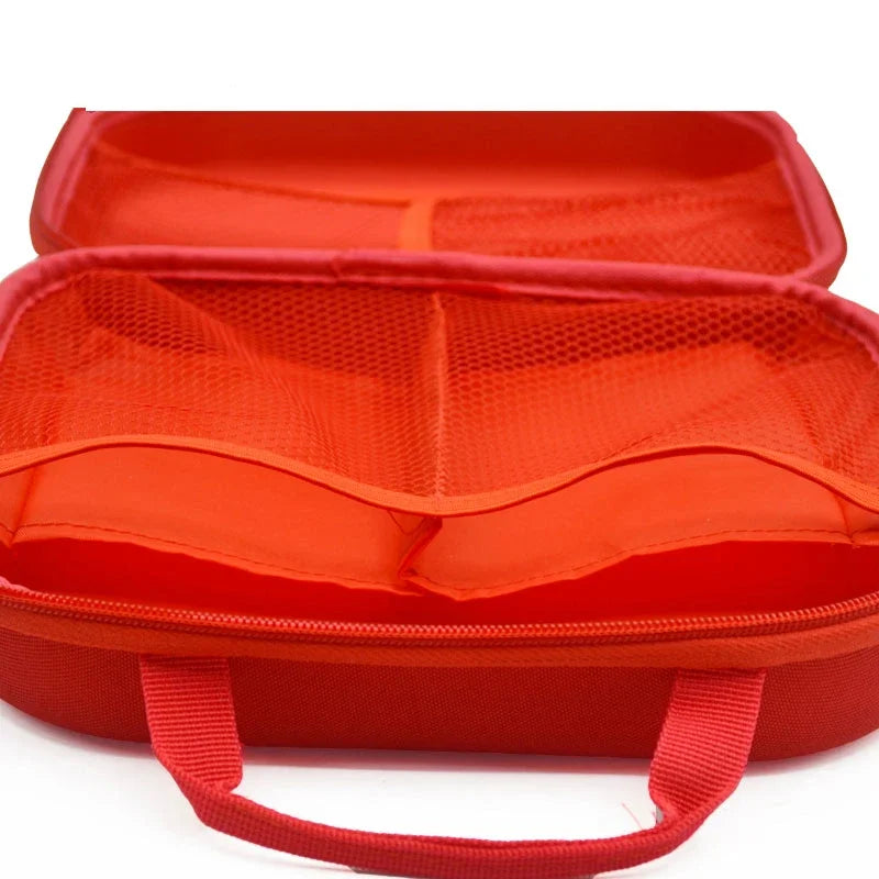 ESCAM First Aid Kits Bag Empty Handbag for Travel Camping Sport Medical Car Emergency Survival Outdoor Red Qme