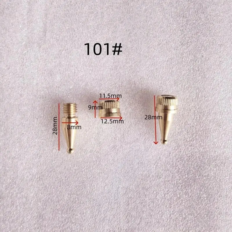 4 Speaker Spikes Hi-fi Feet Stands Accessories Copper M8 Thread Qme