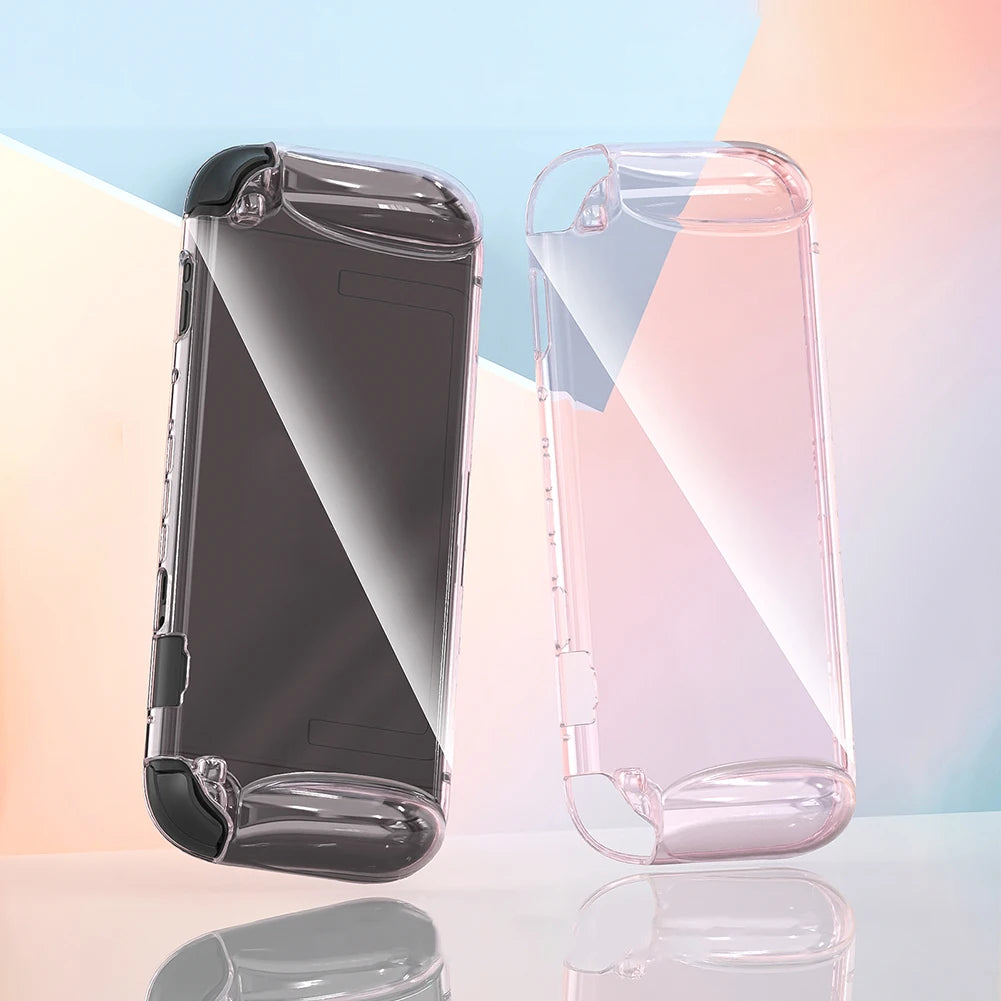 Clear TPU Case For Switch 2 2025 Protective Case Anti-fall Protective Shell Cover Shockproof Protector Cover Accessories Qme